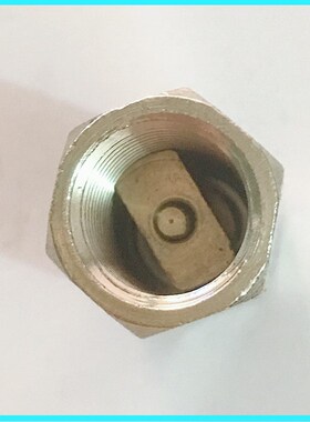 止回阀内丝单向阀门六角棒立式内螺纹单向阀/止回阀气1/2分3分1/4