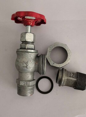 新品玛钢管件截止阀 6分1寸角阀暖气用截止阀 铁角阀水暖丝扣管件