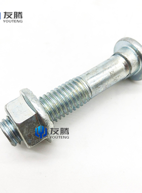 沟槽卡箍螺栓消防108管卡螺丝卡扣抱箍罗栓消防管接头镀锌鱼尾丝