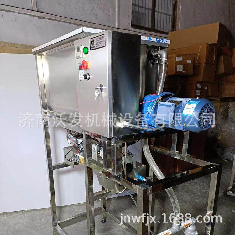 大型搅拌湿猫粮灌装机山东宠物肉泥气动罐装加工全自动,淘宝优惠券,粉丝福利购,淘宝优惠卷