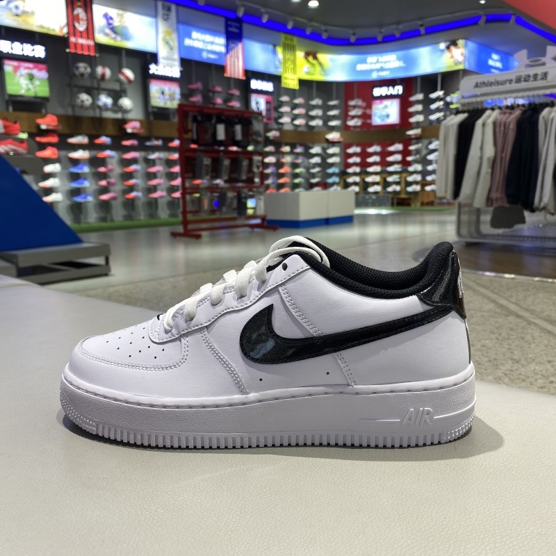正品耐克NIKE儿童AIR FORCE 1气垫低帮运动休闲板鞋DH2920-001,淘宝优惠券,粉丝福利购,淘宝优惠卷