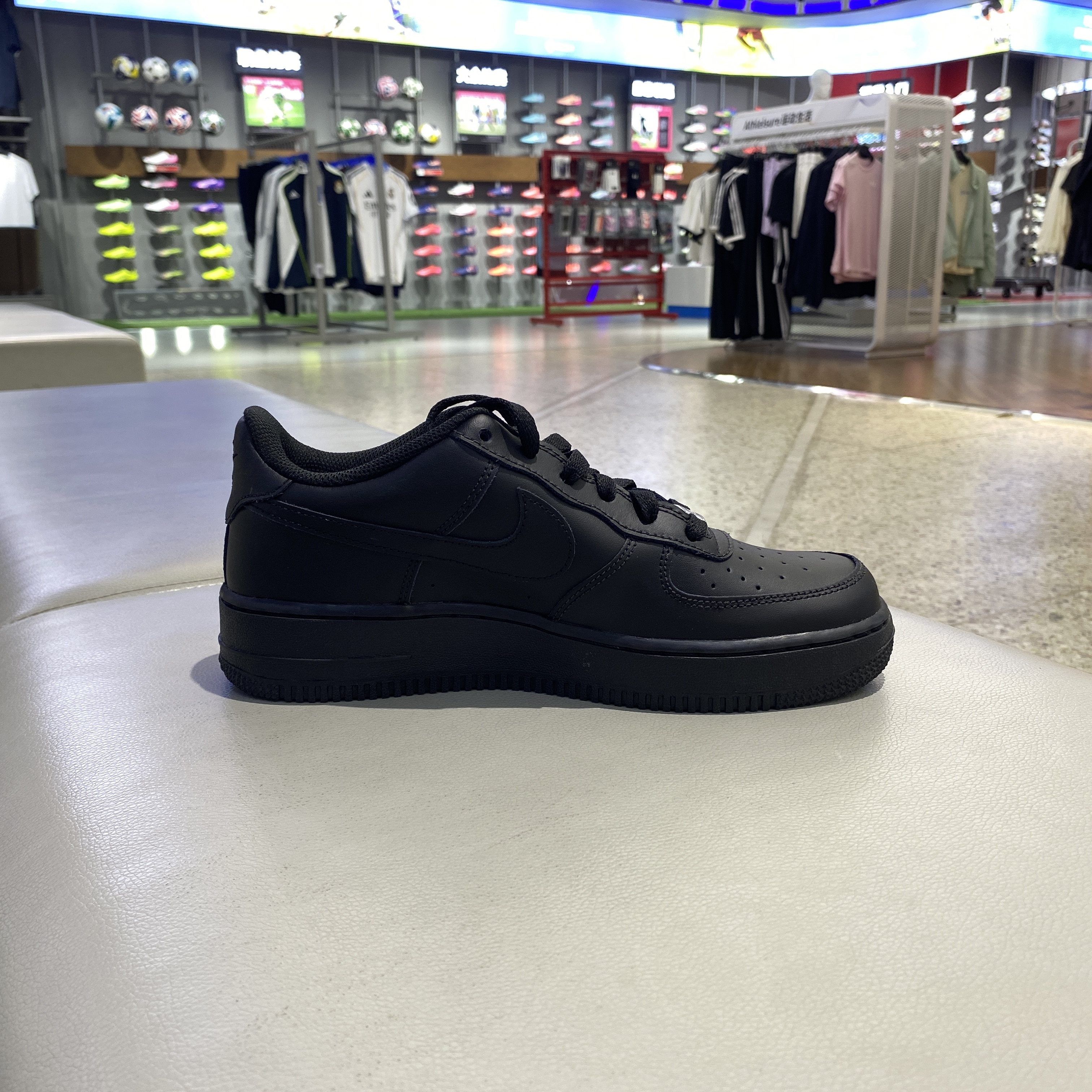 正品耐克NIKE儿童AIR FORCE 1气垫低帮运动休闲板鞋DH2920-001,淘宝优惠券,粉丝福利购,淘宝优惠卷