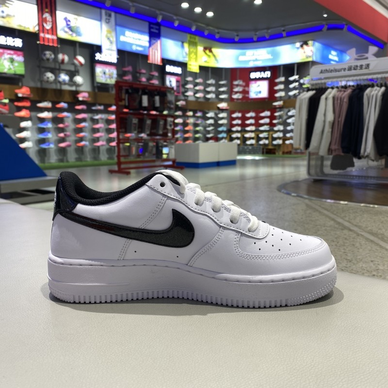 正品耐克NIKE儿童AIR FORCE 1气垫低帮运动休闲板鞋DH2920-001,淘宝优惠券,粉丝福利购,淘宝优惠卷