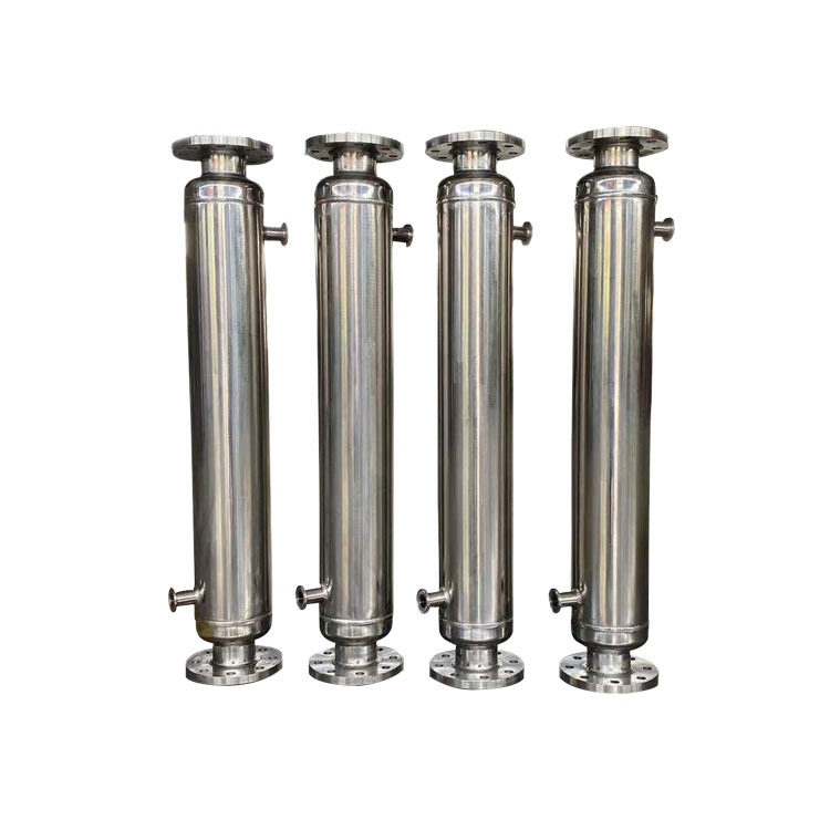 内蒙蒸汽供暖螺旋缠绕管热交换器尾气回收汽水换热管壳式换热器 - 图3