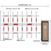 Fence-type barrier gate, electric lift gate, license plate recognition all-in-one machine, access control fee, five-point duty, lift pole