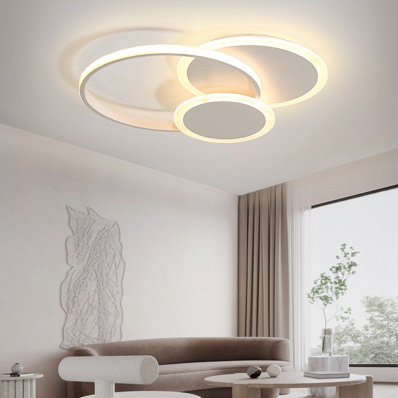 极简客厅灯吸顶灯2023年新款家用北K欧大厅大灯圆环客厅主灯具,淘宝优惠券,粉丝福利购,淘宝优惠卷