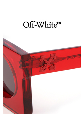 OFF-WHITE c/o VIRGIL ABLOH™情侣款粗框太阳镜方框墨镜RI023I