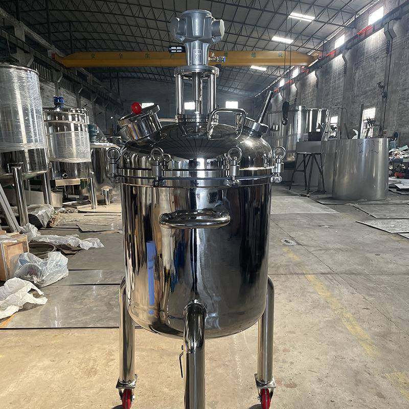 不锈钢气动搅拌罐食品调料化妆品高速混合机油漆涂料防爆搅拌桶,淘宝优惠券,粉丝福利购,淘宝优惠卷