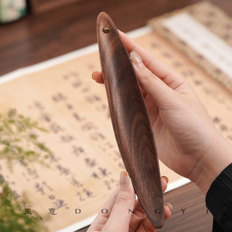 黑胡桃木实木香插不落灰创意船形线香香座香立R精致家用艺术香炉,淘宝优惠券,粉丝福利购,淘宝优惠卷