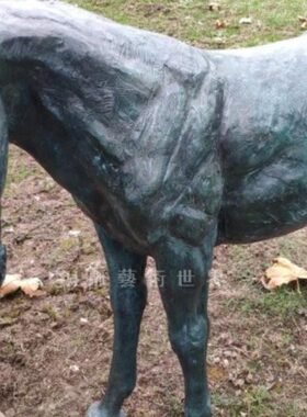 铜驹小装饰雕塑马户外城市马园林草坪大型宾馆酒店骏工艺品摆件