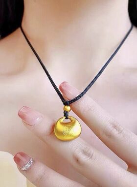 法福模具新款实心纳吊坠空心福锁首饰坨云小金祥包古元宝胖石膏