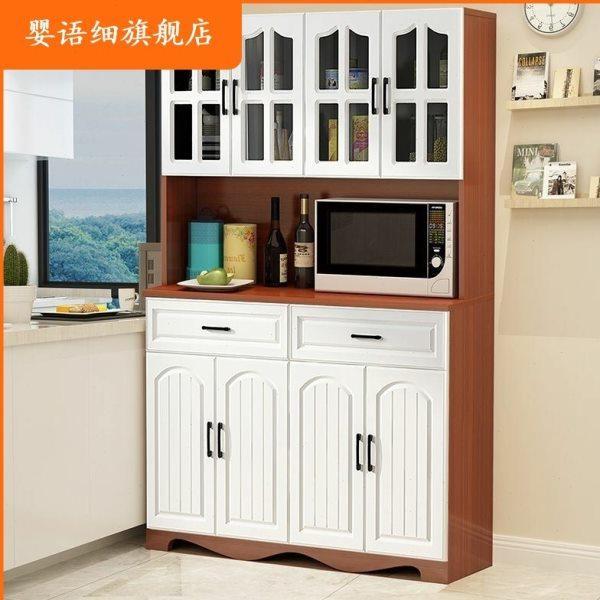 欧式餐边柜现代简约厨房碗柜储物柜客厅柜子餐厅茶水柜多功能酒柜,淘宝优惠券,粉丝福利购,淘宝优惠卷