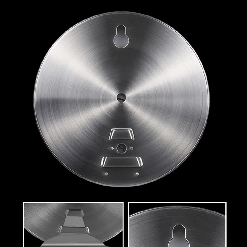 德福TH608高精度不锈钢温湿度计座挂两K用室内家用温度湿度表精准 - 图3