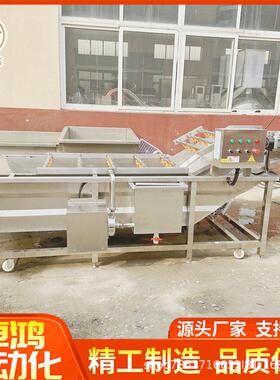 多功能酱菜清洗脱盐机大型包装袋去油污清洗机商用果蔬气泡清洗机