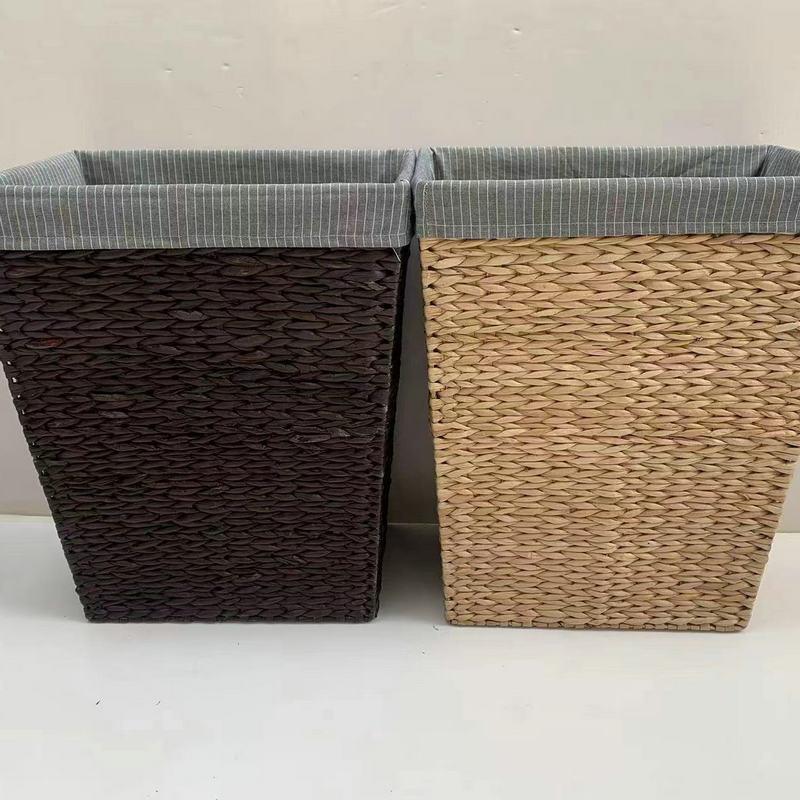 草编脏衣篓家用脏衣服收纳筐玩具篓子脏衣物收纳桶洗衣筐手提 - 图0