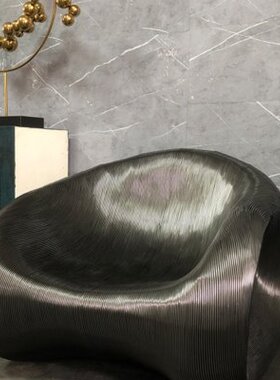 现代极简线凳不锈钢金属摆件装饰家居酒店铺展示厅样板房雕塑定制