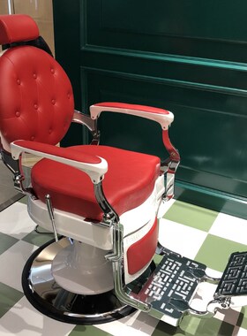 BarBer男士油头美发椅发廊专用理发店剪发升降可放倒刮胡修面椅子