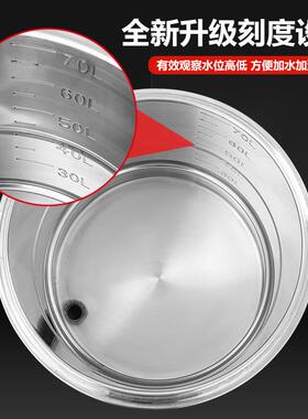 金威跨世纪煮面炉商用燃气电热多功能下粉面桶煲高汤卤煮熬粥锅炉