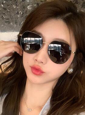 太阳眼镜2025年新款潮女士夏季大脸显瘦抗UV防晒偏光太阳眼镜近视