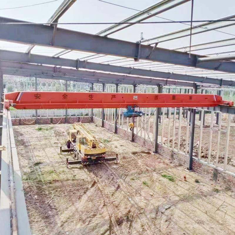 单梁起重设备吨电动桥式防爆航吊钢结构仓房方型箱桥式单梁天车1 - 图2