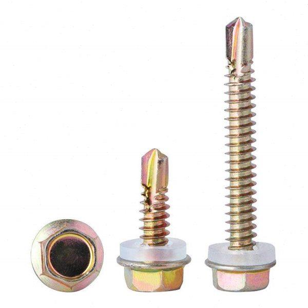 包邮外六角钻尾螺钉彩钢瓦螺钉燕尾螺丝钉自钻自攻钻尾螺丝12#*20,淘宝优惠券,粉丝福利购,淘宝优惠卷