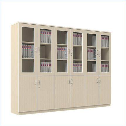 办公室文件柜木质资料柜档案柜书柜板式储物柜子带锁带玻璃门组合,淘宝优惠券,粉丝福利购,淘宝优惠卷