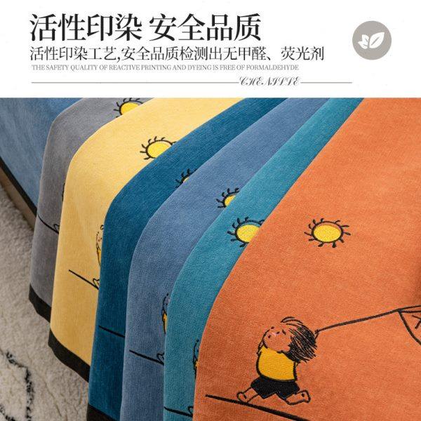 沙发垫四季通用防滑全包坐垫童趣简约布艺沙发盖布靠背垫沙发套罩,淘宝优惠券,粉丝福利购,淘宝优惠卷