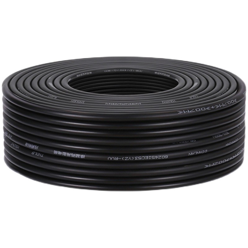 国标纯铜软电缆2芯3芯1.52.5 4 6平方护套户外防水电源Z护套线三 - 图3