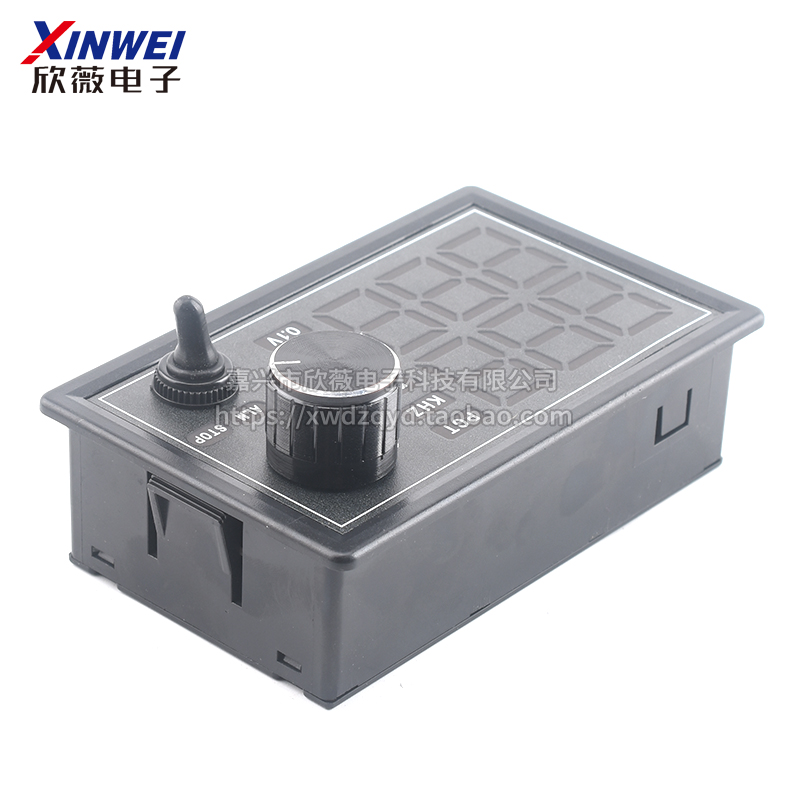 5V12V24V大功率PWM直流有刷电机调速器控制LED调光数显占空比开关 - 图1