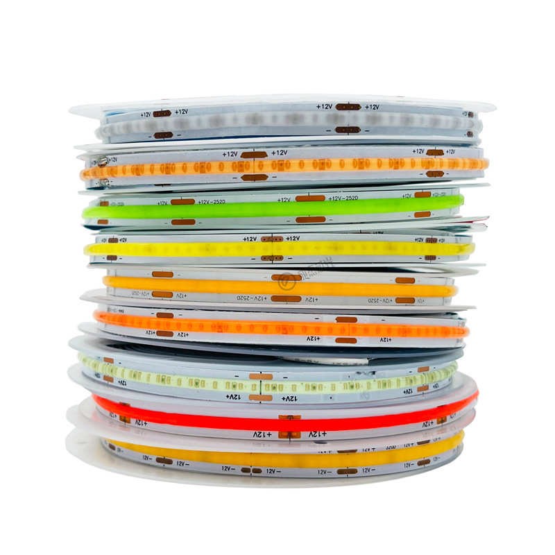 COB灯带12V自粘软灯带触摸开关套装柔性灯条橱柜led灯条氛围背景 - 图1