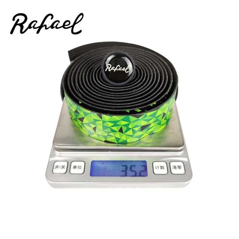 Rafaele莱发公路车把带死飞自行车缠把绑带皮质蓝双色拼接渐变把,淘宝优惠券,粉丝福利购,淘宝优惠卷