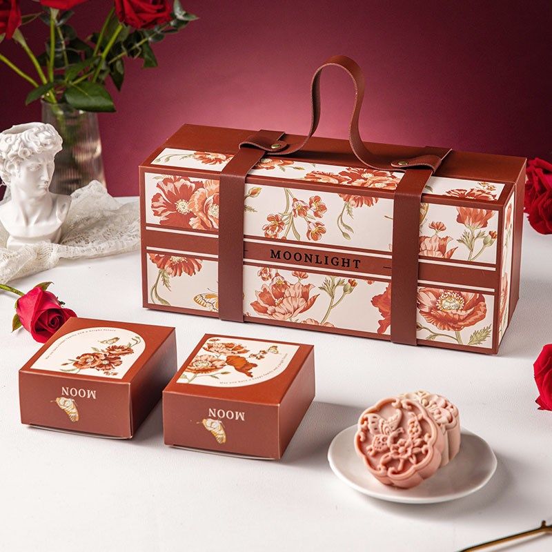 月饼礼盒硬盒包装空冰皮广式苏式中秋4粒6送礼2024新X款礼品盒手,淘宝优惠券,粉丝福利购,淘宝优惠卷