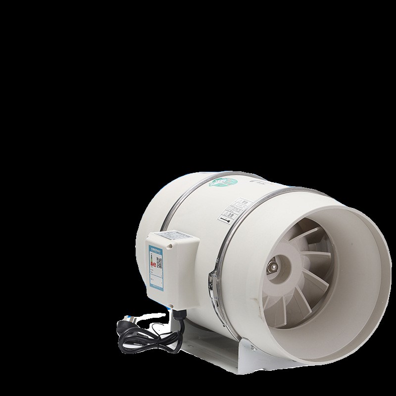 实验室防腐耐酸碱斜流风机超强吸力通风管道吸烟静音增压排风扇机 - 图3