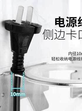 免打孔304不锈钢风筒架浴室电吹风壁挂架家用卫生间吹风机置物架