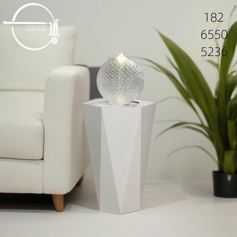 一道水招财客厅简约落地流水摆件现代轻奢水景加湿器开Y业乔迁送,淘宝优惠券,粉丝福利购,淘宝优惠卷