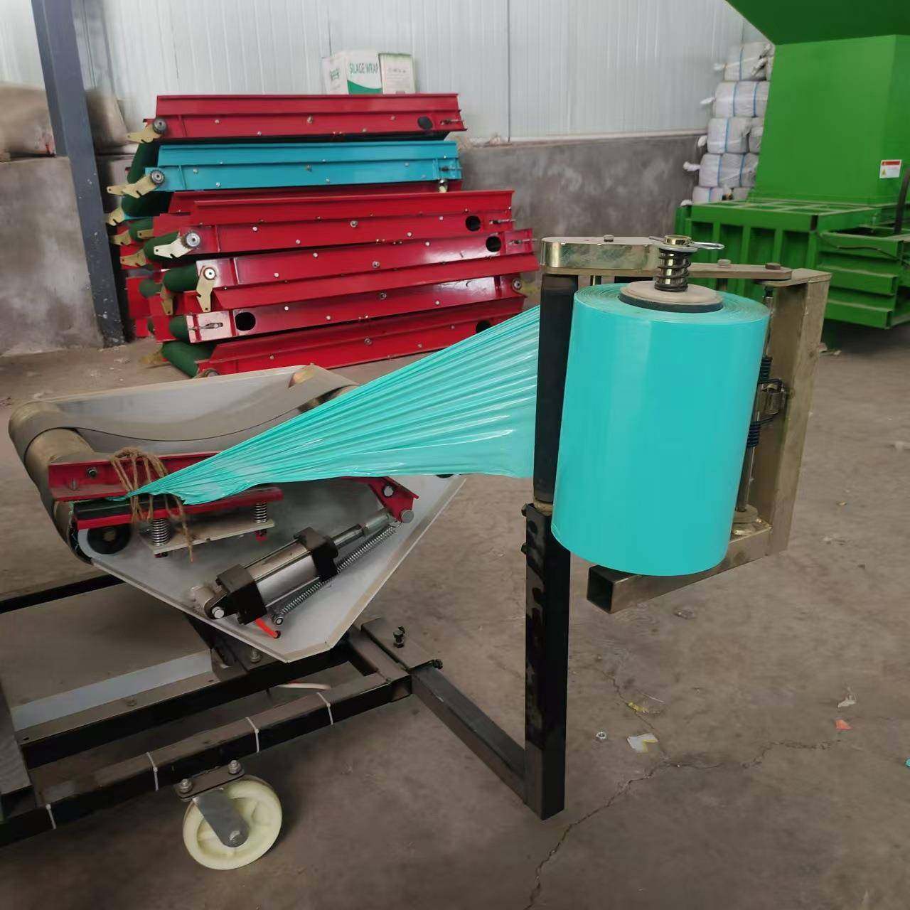 打捆包膜一体机全自动青储打捆包膜机青黄储饲料打包机,淘宝优惠券,粉丝福利购,淘宝优惠卷