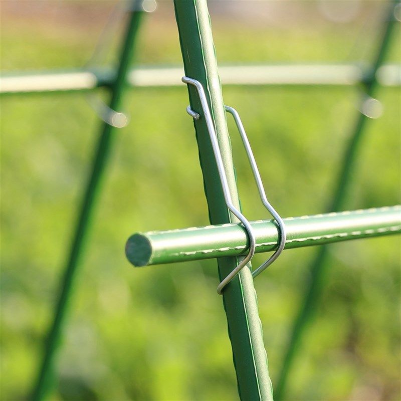 园艺花架庭院支撑杆户外植物豆角黄瓜牵L引攀爬架铁艺固定爬藤架,淘宝优惠券,粉丝福利购,淘宝优惠卷