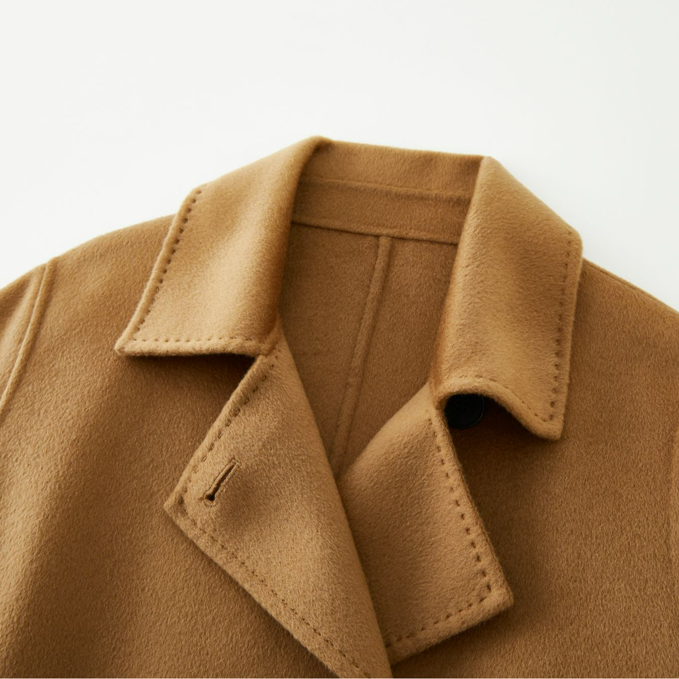 桐乡合盈 100%纯山羊绒大衣双面呢2025秋冬季高级感宽松外套女,淘宝优惠券,粉丝福利购,淘宝优惠卷