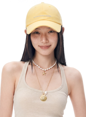 【徐若晗 同款】「NEUK VAC CLUB」度假加载中字母刺绣棒球帽