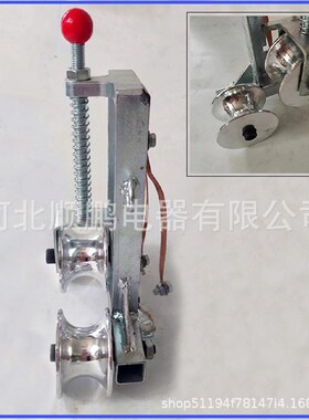 接地滑车导线放线n保护滑车铝轮接地滑轮井口滑车电力施工滑车