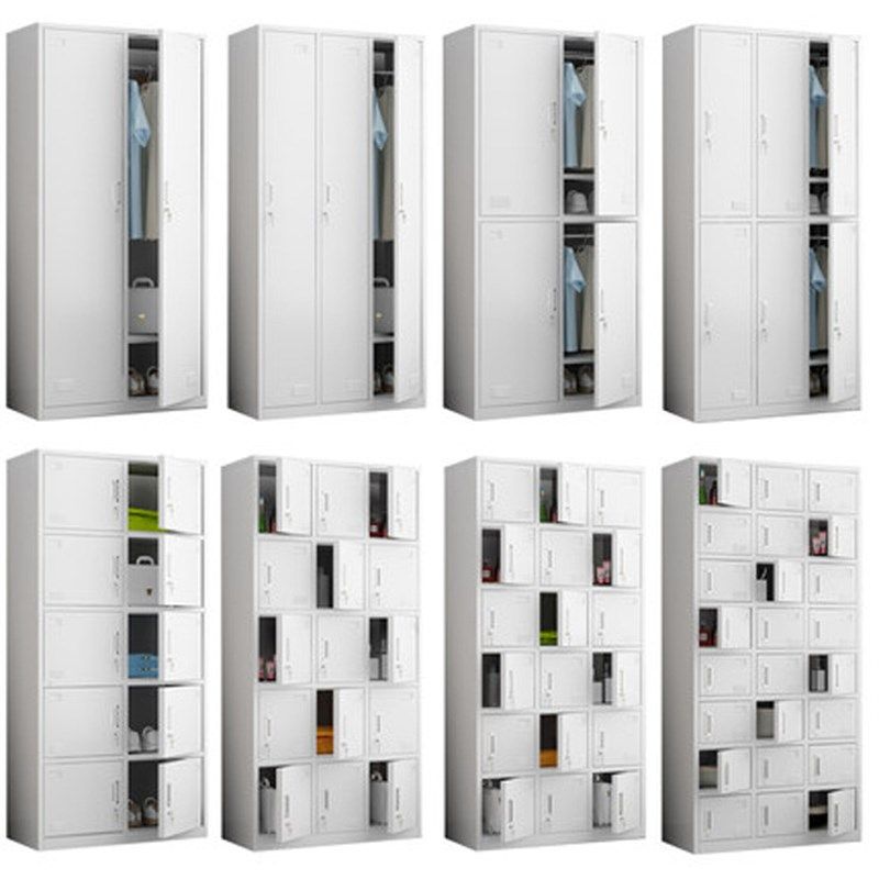 钢制更衣柜鞋柜4门6门宿舍铁皮柜带锁浴室换衣柜健身房多门储物柜,淘宝优惠券,粉丝福利购,淘宝优惠卷