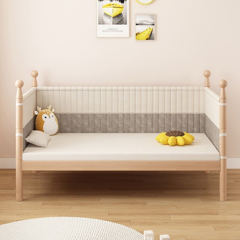 海木源拼接床实木婴儿床加宽大人可睡H平接儿童榉木床边床宝宝神,淘宝优惠券,粉丝福利购,淘宝优惠卷
