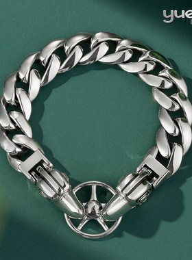 阅银 饰品 神鸟手链 新s国潮925银首饰情侣手链送男友送女友礼物