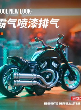 工业风摩托车头盔车手公仔摆件合金机械机甲男孩工位房间桌面装饰