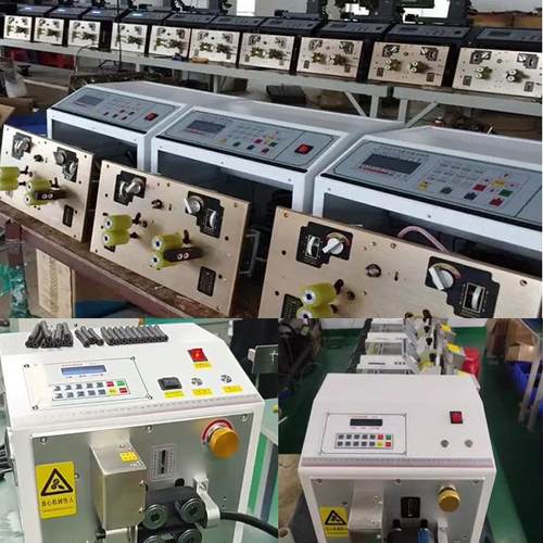 全自动电脑圆管切管机热缩管PVC小型切断机电动马达切割裁切机 - 图2