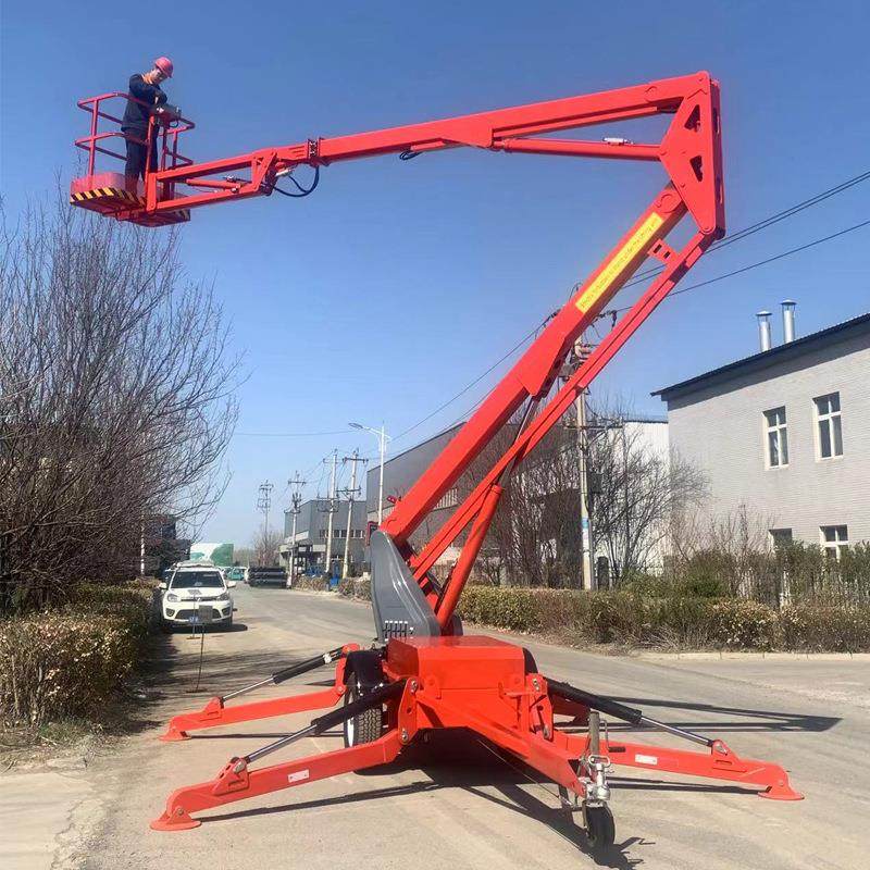 曲臂式升降机伸缩臂升降平台电动液压高空作业车曲臂升降车,淘宝优惠券,粉丝福利购,淘宝优惠卷