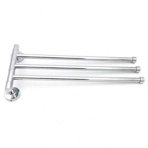 毛巾杆旋转架活动铜全浴室卫生间可三打孔挂挂件置物架免多德国四 - 图3