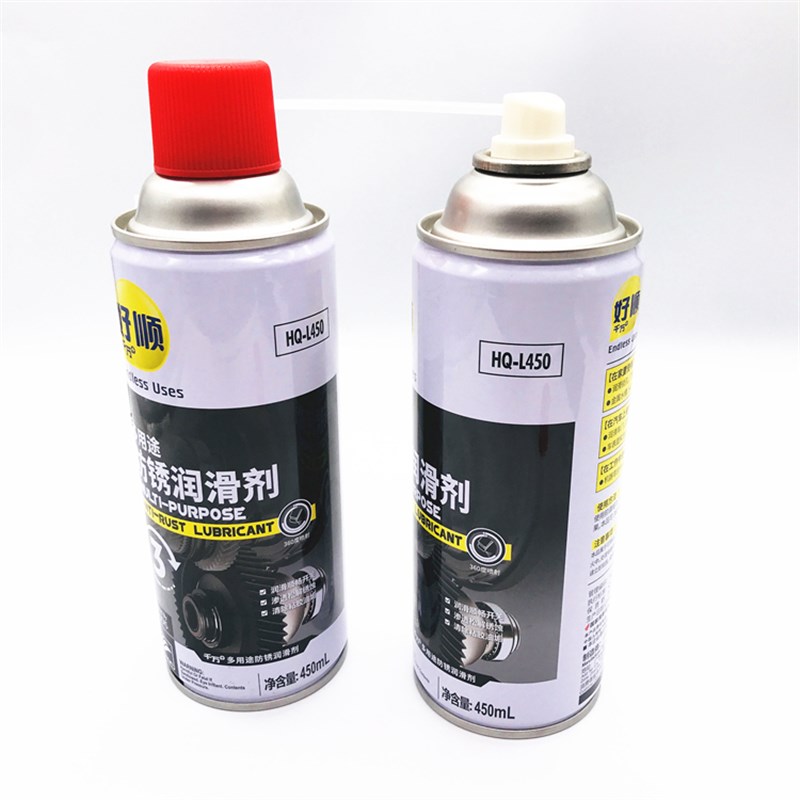 好顺千万+防锈剂去锈剂 螺丝多功能润滑剂金属表面除锈油HQ-L450 - 图2