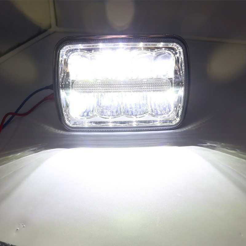 5*7汽车led方灯 7寸方形改装远近光大灯 45w工作灯货车大灯倒车灯,淘宝优惠券,粉丝福利购,淘宝优惠卷