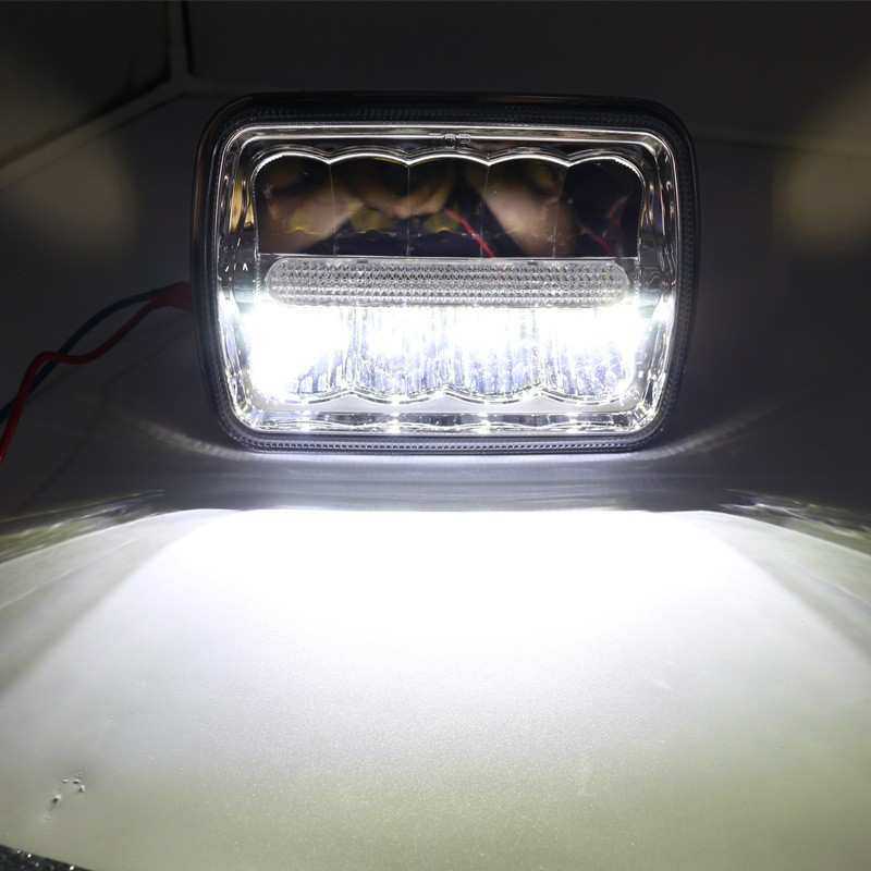 5*7汽车led方灯 7寸方形改装远近光大灯 45w工作灯货车大灯倒车灯,淘宝优惠券,粉丝福利购,淘宝优惠卷